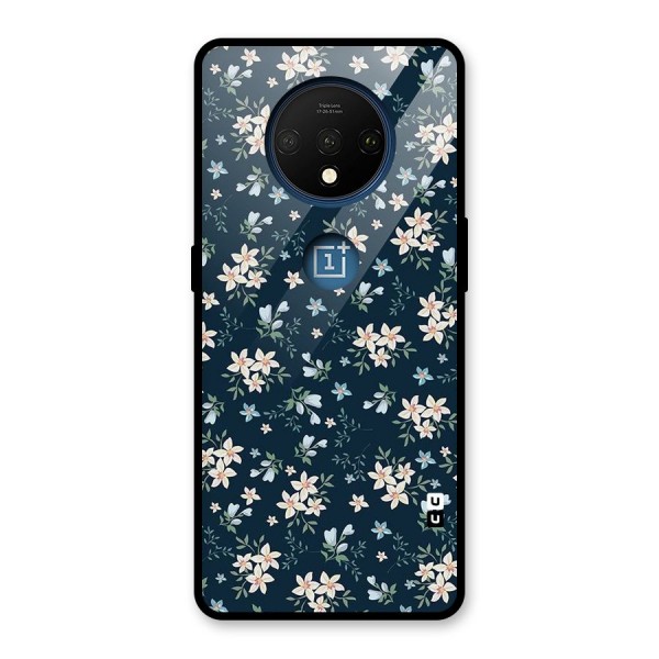 Aesthetic Bloom Glass Back Case for OnePlus 7T