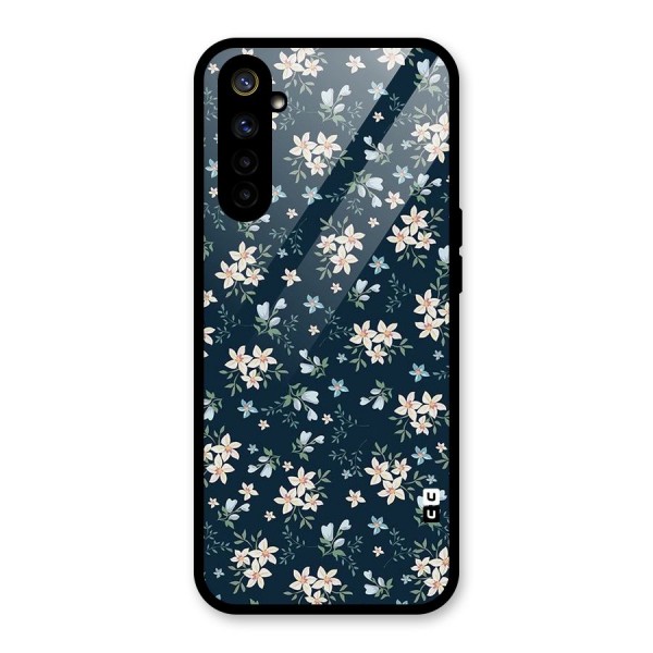 Aesthetic Bloom Glass Back Case for Realme 6