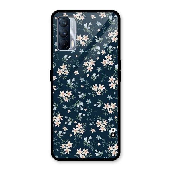 Aesthetic Bloom Glass Back Case for Realme X7