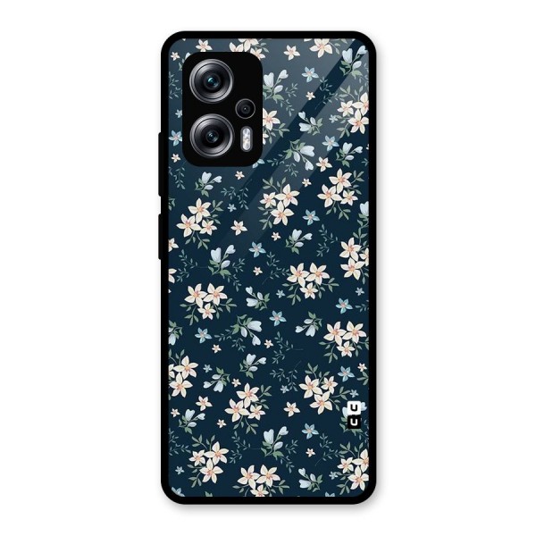 Aesthetic Bloom Glass Back Case for Redmi K50i