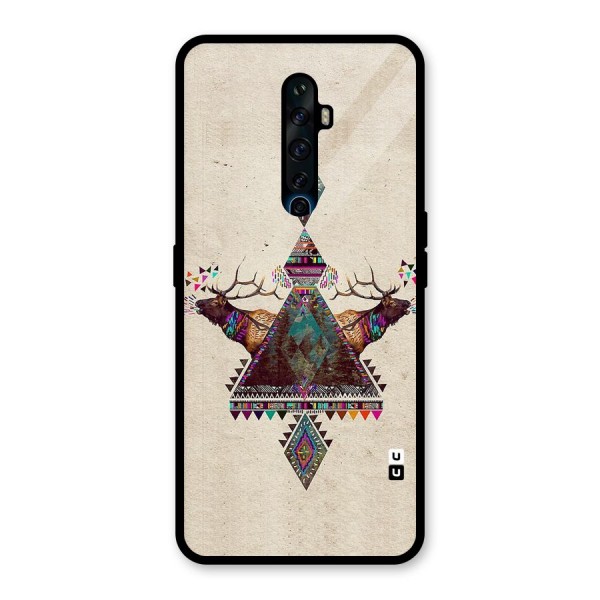 Aesthetic Bull Glass Back Case for Oppo Reno2 Z