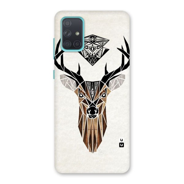 Aesthetic Deer Design Back Case for Galaxy A71