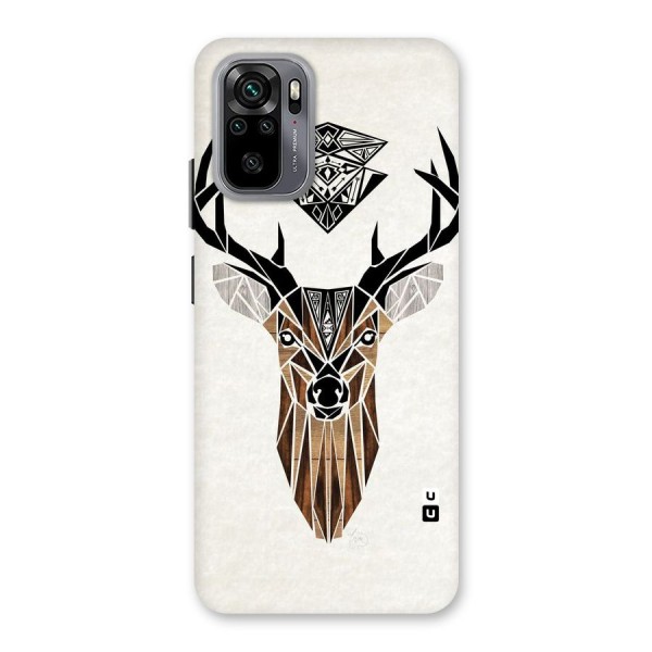 Aesthetic Deer Design Back Case for Redmi Note 10