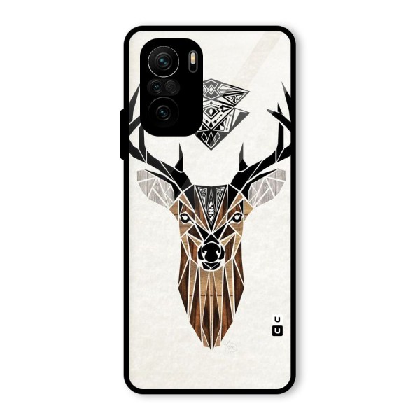 Aesthetic Deer Design Glass Back Case for Mi 11X Pro