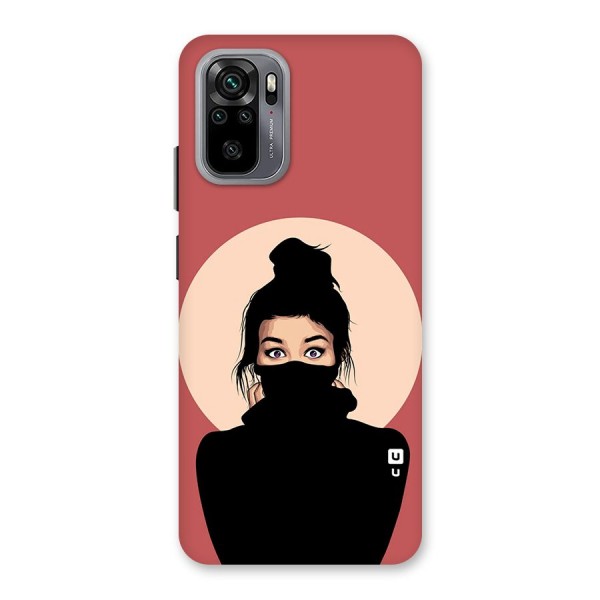 Aesthetic Digital Art Girl Back Case for Redmi Note 10