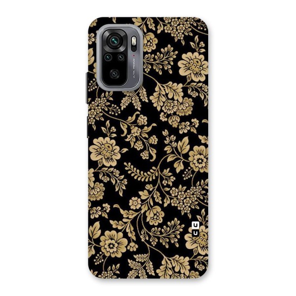 Aesthetic Golden Design Back Case for Redmi Note 10