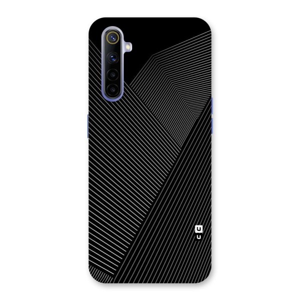 Aesthetic White Stripes Back Case for Realme 6