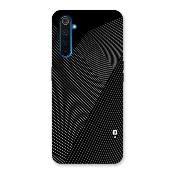 Aesthetic White Stripes Back Case for Realme 6 Pro