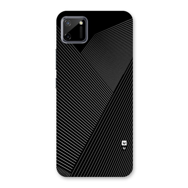 Aesthetic White Stripes Back Case for Realme C11