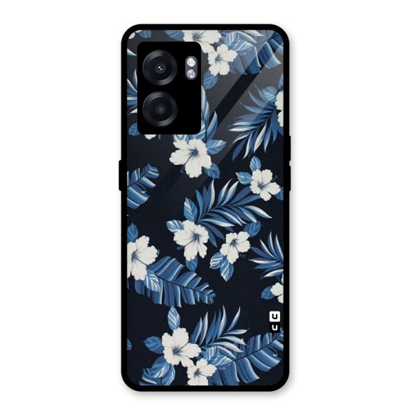 Aesthicity Floral Glass Back Case for Oppo K10 (5G)