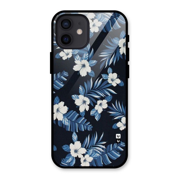 Aesthicity Floral Glass Back Case for iPhone 12