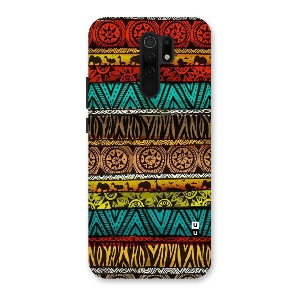 African Design Pattern Back Case for Redmi 9 Prime