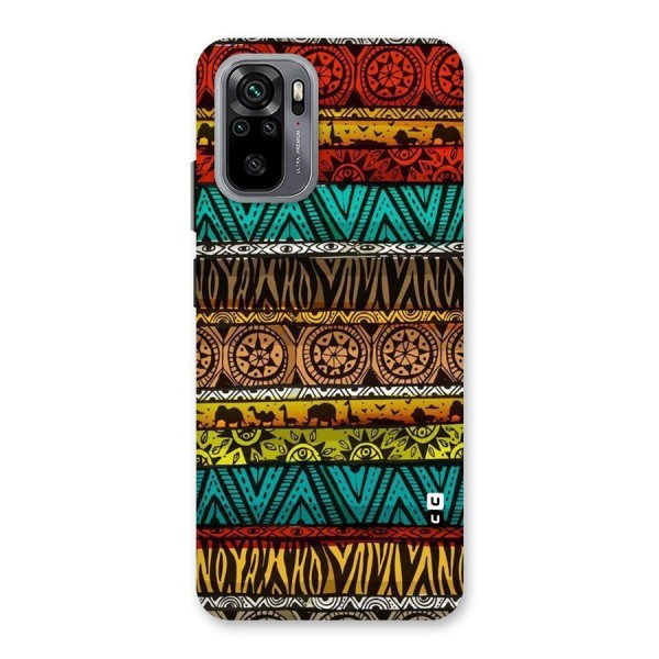 African Design Pattern Back Case for Redmi Note 10