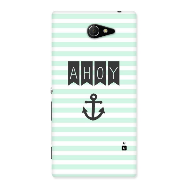 Ahoy Sailor Back Case for Sony Xperia M2