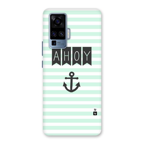 Ahoy Sailor Back Case for Vivo X50 Pro