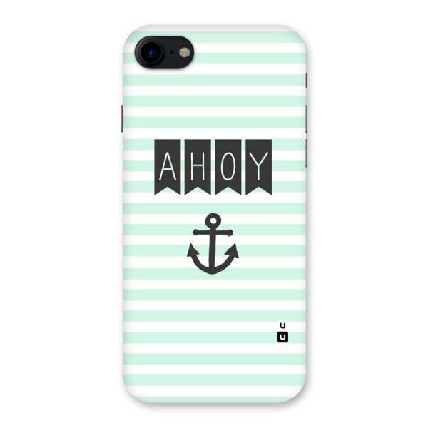 Ahoy Sailor Back Case for iPhone SE 2020