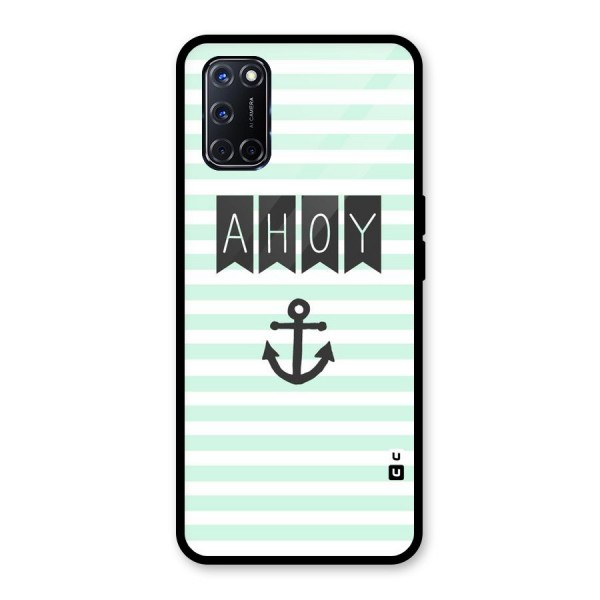 Ahoy Sailor Glass Back Case for Oppo A52