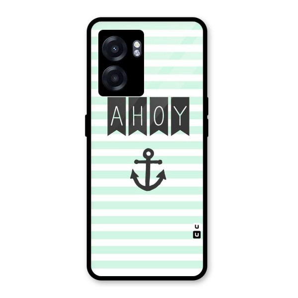 Ahoy Sailor Glass Back Case for Oppo K10 (5G)