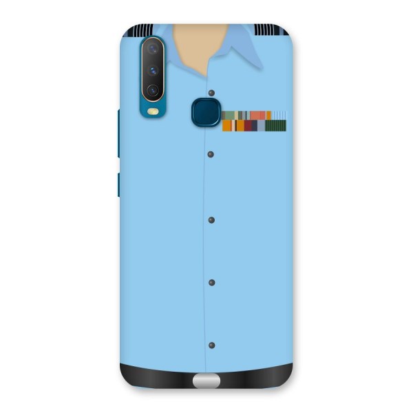 Air Force Uniform Back Case for Vivo U10