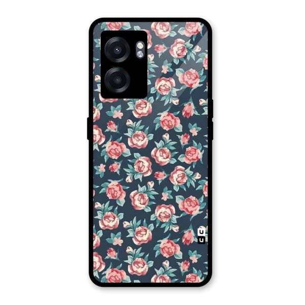 All Art Bloom Glass Back Case for Oppo K10 (5G)