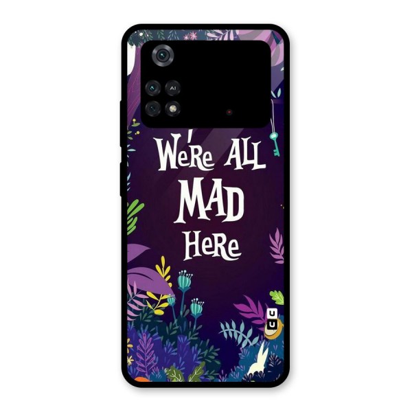 All Mad Glass Back Case for Poco M4 Pro 4G