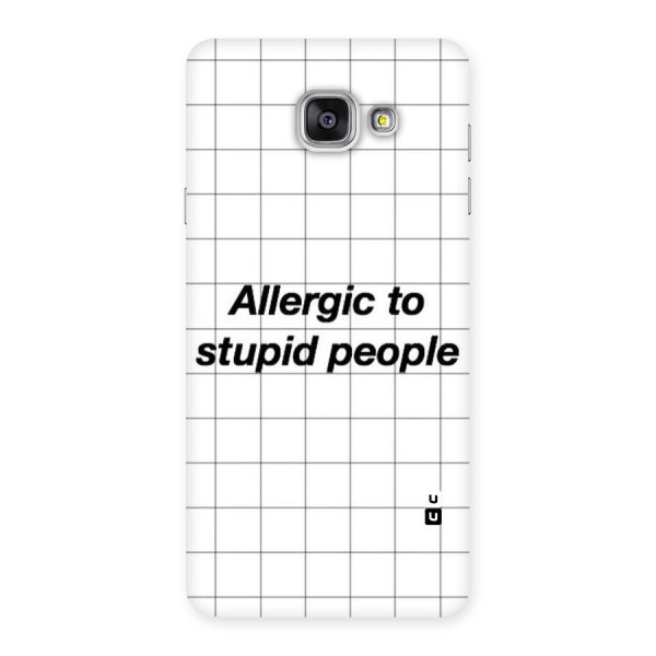 Allergic Back Case for Galaxy A7 2016