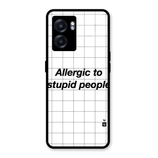 Allergic Glass Back Case for Oppo K10 (5G)