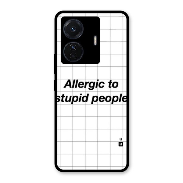 Allergic Glass Back Case for Vivo T1 Pro