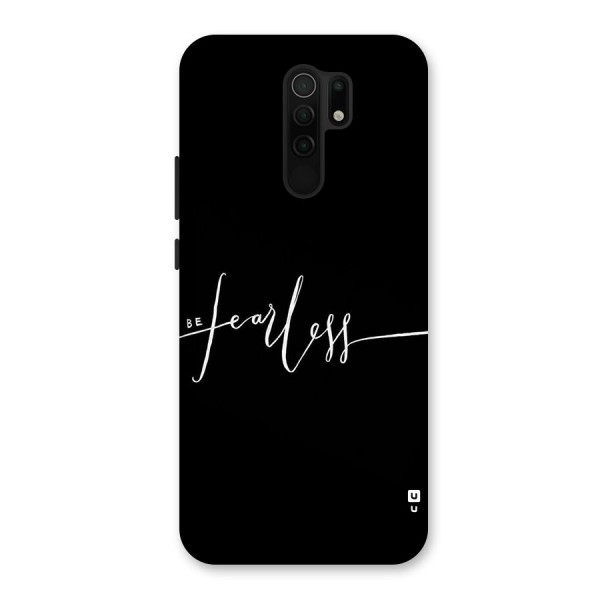 Always Be Fearless Back Case for Redmi 9 Prime