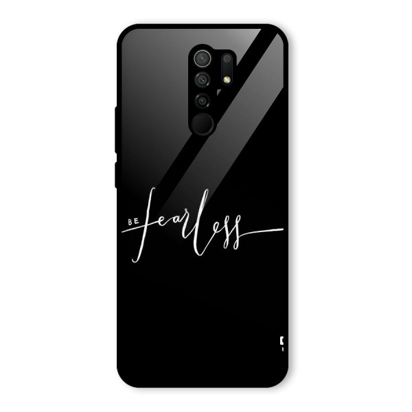 Always Be Fearless Glass Back Case for Poco M2