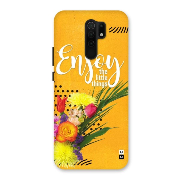 Always Enjoy Little Things Back Case for Redmi 9 Prime