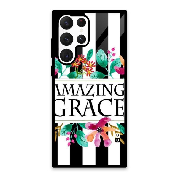 Amazing Grace Glass Back Case for Galaxy S22 Ultra 5G