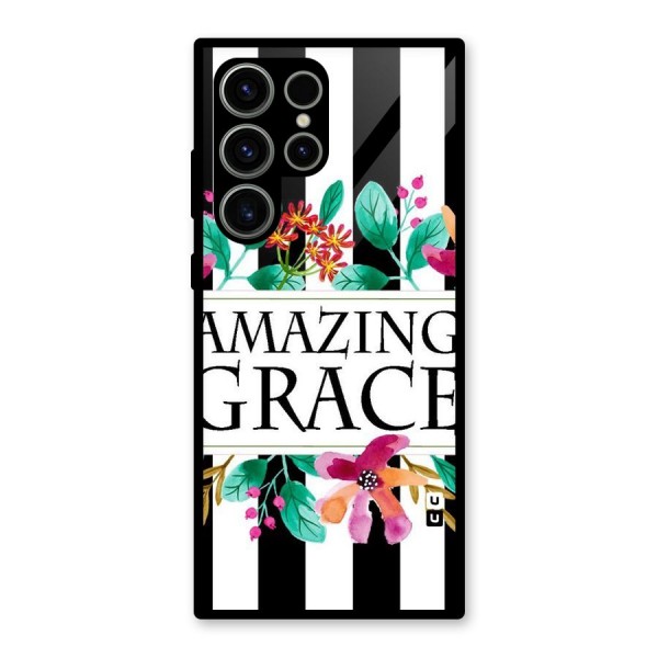 Amazing Grace Glass Back Case for Galaxy S23 Ultra