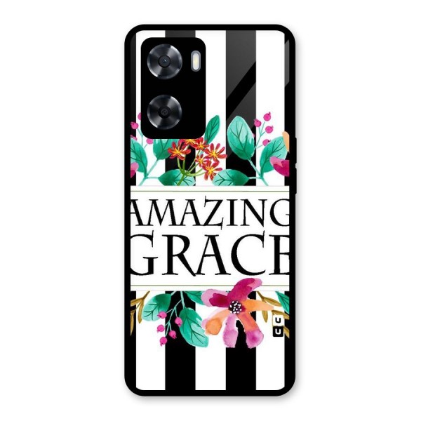 Amazing Grace Glass Back Case for Oppo A57 2022