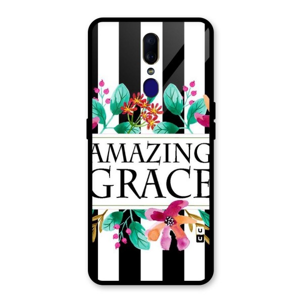 Amazing Grace Glass Back Case for Oppo F11