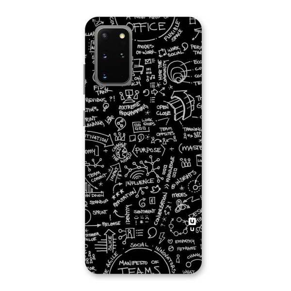 Anatomy Pattern Back Case for Galaxy S20 Plus