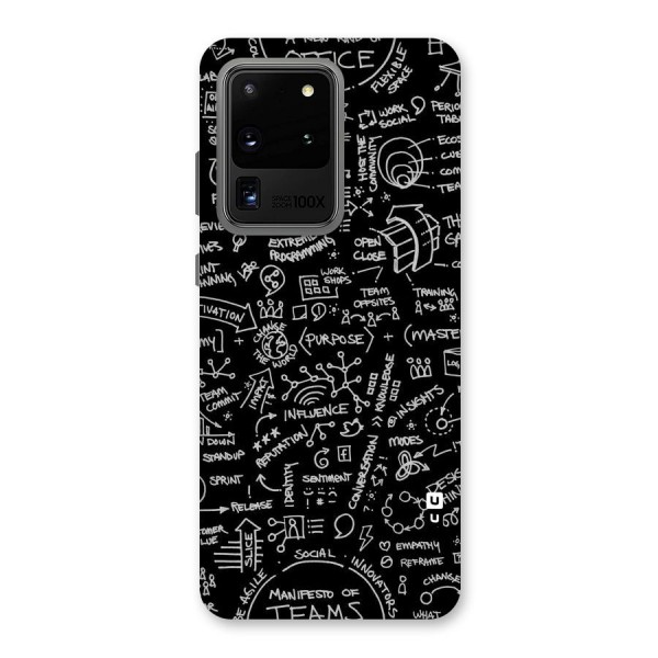 Anatomy Pattern Back Case for Galaxy S20 Ultra