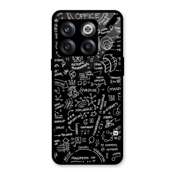 Anatomy Pattern Glass Back Case for OnePlus 10T