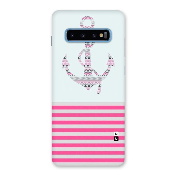 Anchor Design Stripes Back Case for Galaxy S10 Plus