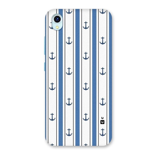 Anchor Stripe Lines Back Case for Vivo Y1s