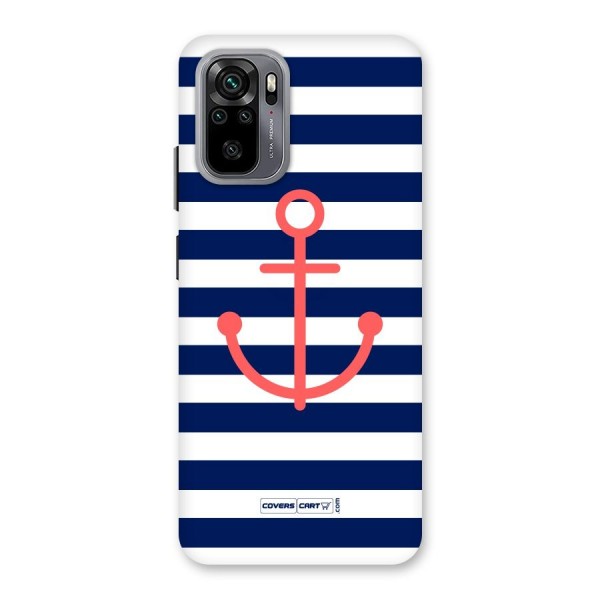 Anchor Stripes Back Case for Redmi Note 10