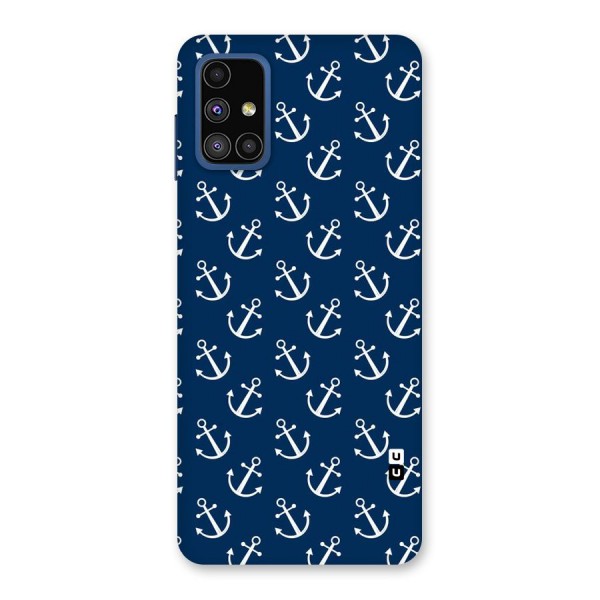 Anchor Zig Pattern Back Case for Galaxy M51