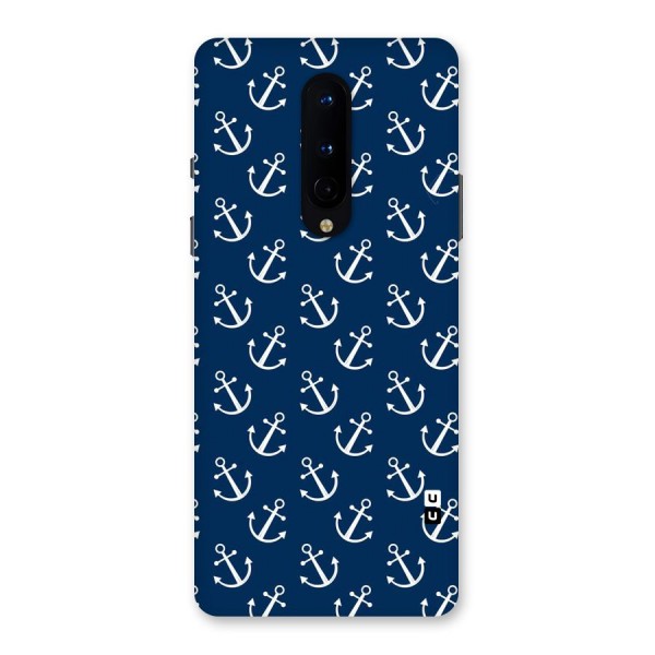 Anchor Zig Pattern Back Case for OnePlus 8