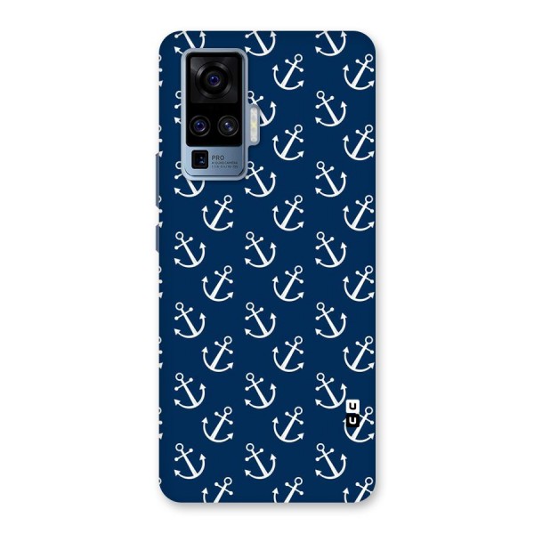 Anchor Zig Pattern Back Case for Vivo X50 Pro