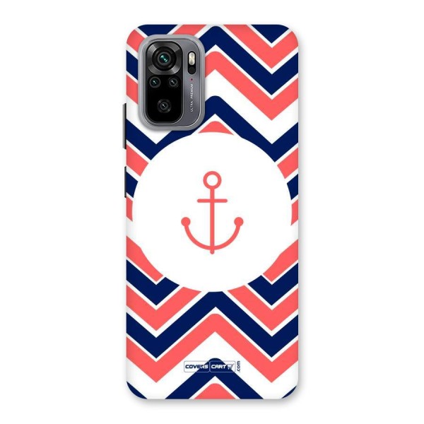 Anchor Zig Zag Back Case for Redmi Note 10