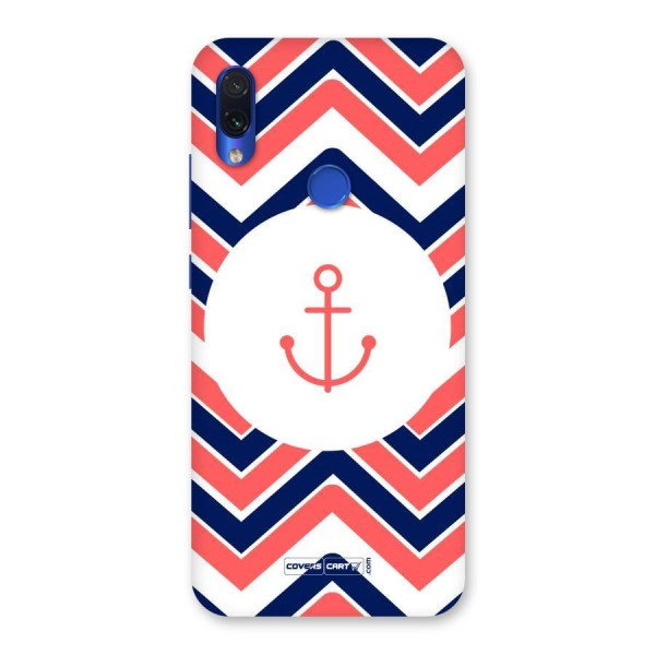 Anchor Zig Zag Back Case for Redmi Note 7