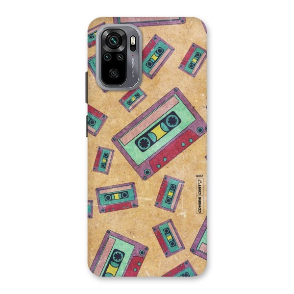 Ancient Cassettes Back Case for Redmi Note 10