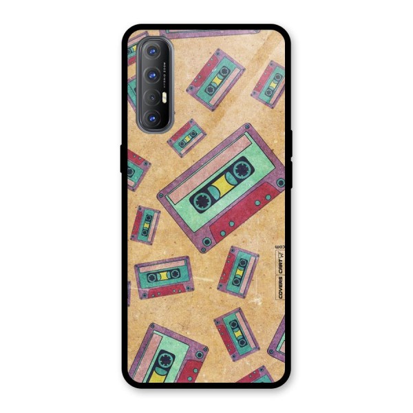 Ancient Cassettes Glass Back Case for Oppo Reno3 Pro