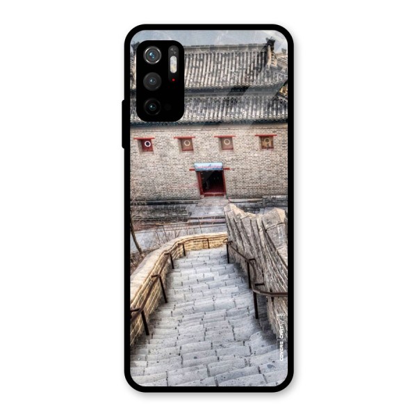 Ancient Strairs Glass Back Case for Poco M3 Pro 5G