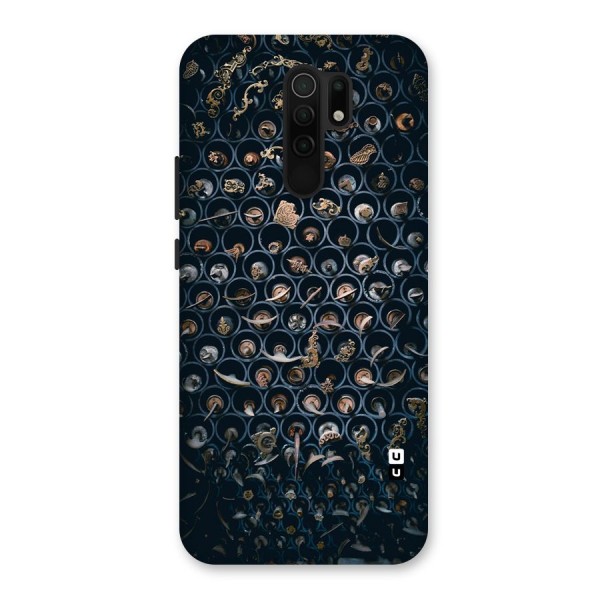 Ancient Wall Circles Back Case for Redmi 9 Prime